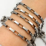 Sterling Silver Box Link Chain